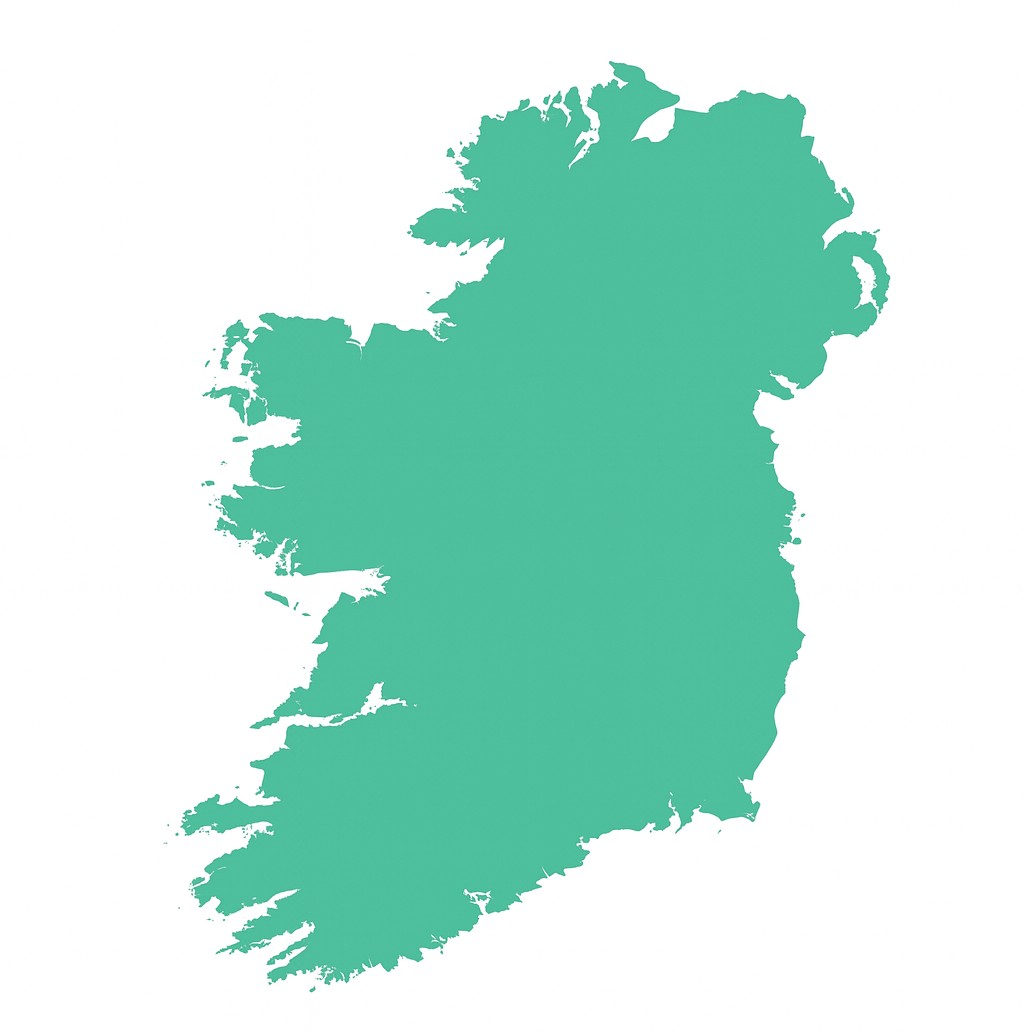 Map of Ireland
